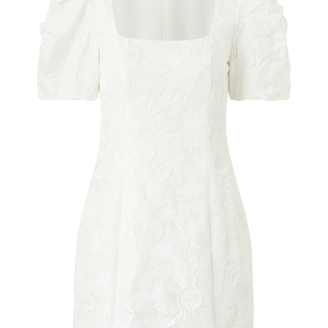 Kjole Brocade Puffsleeve Mini Dress v:1263556 Kjole Brocade Puffsleeve Mini Dress v:1263556