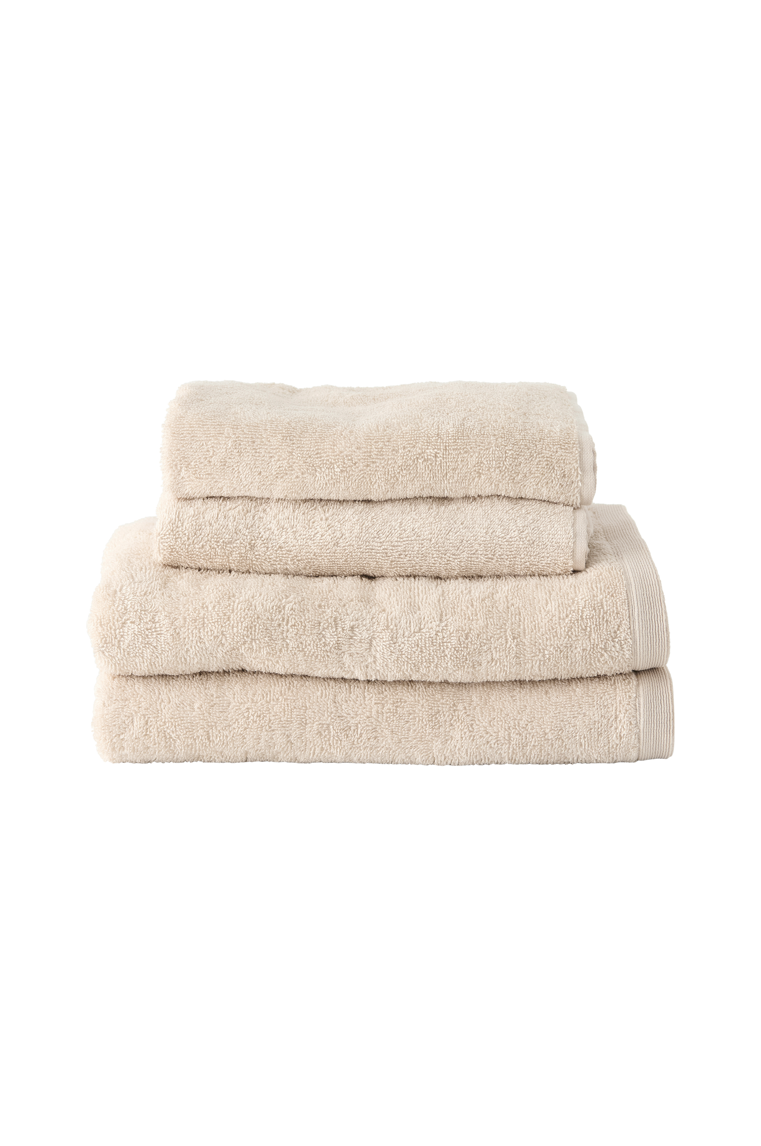 Sett med frottéhåndklær Soft 4 deler v:6510327
