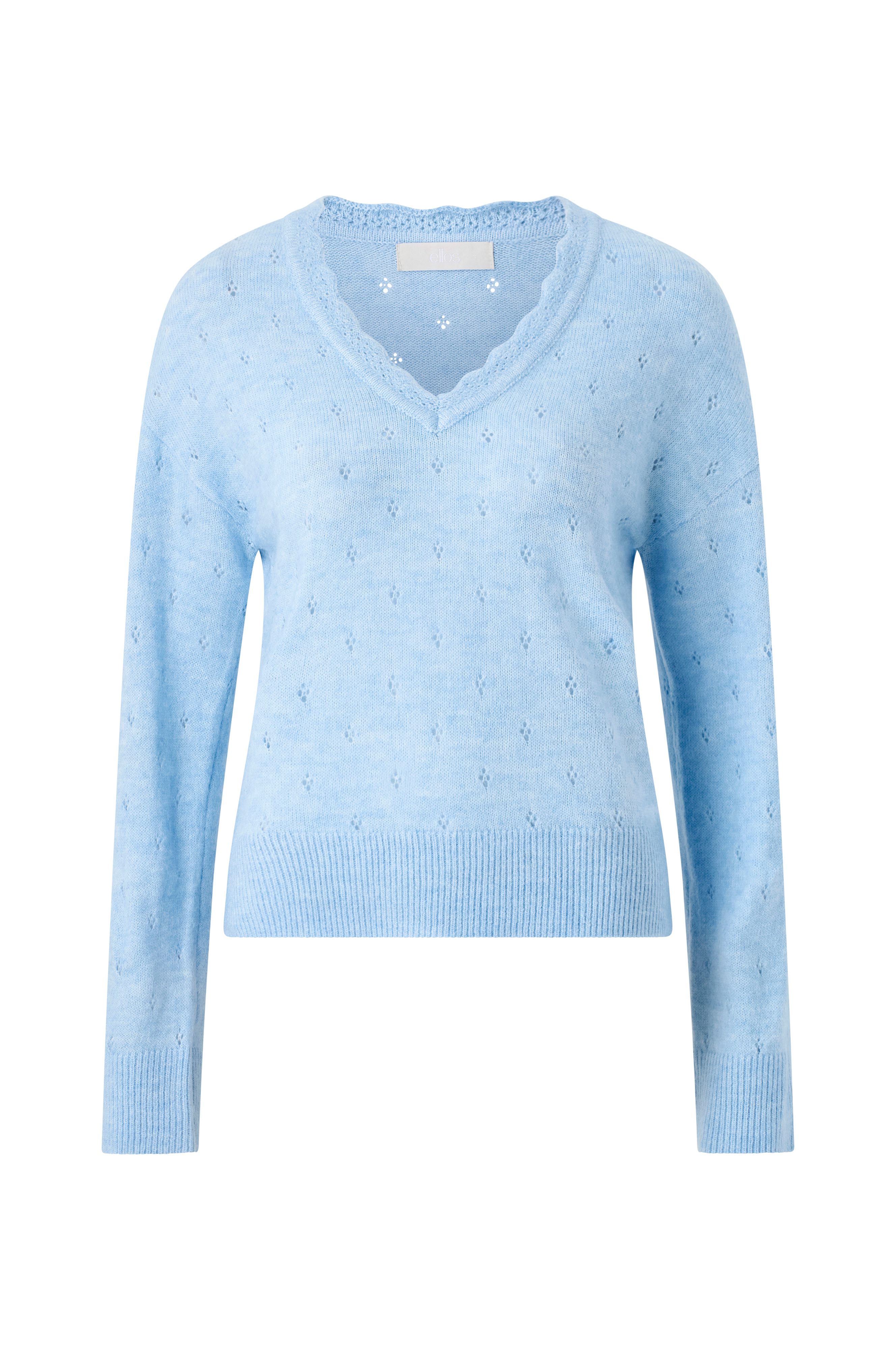 Hullmønstret pullover v:5501015