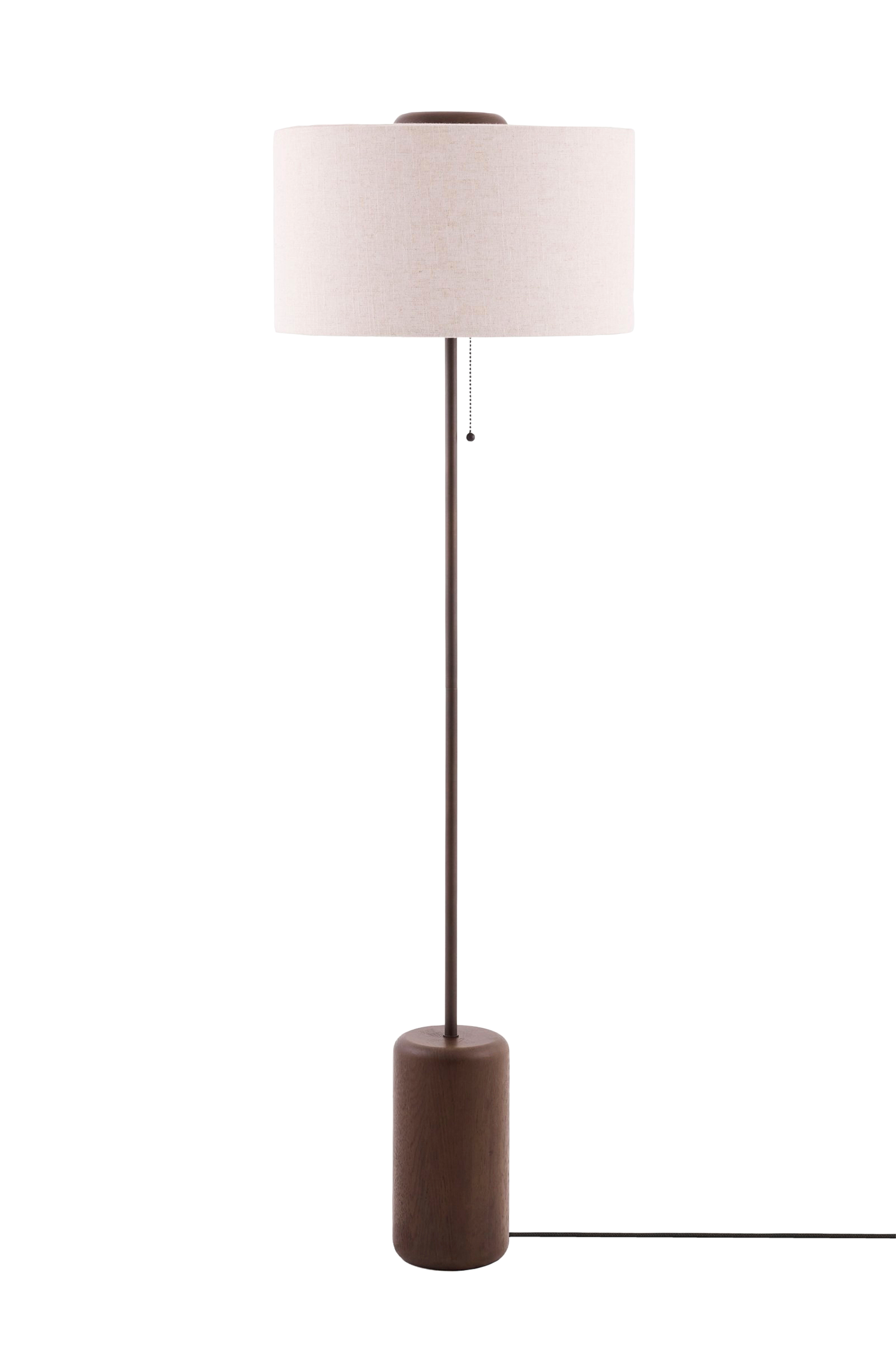 Gulvlampe Bosco Brunbeiset eik v:328333