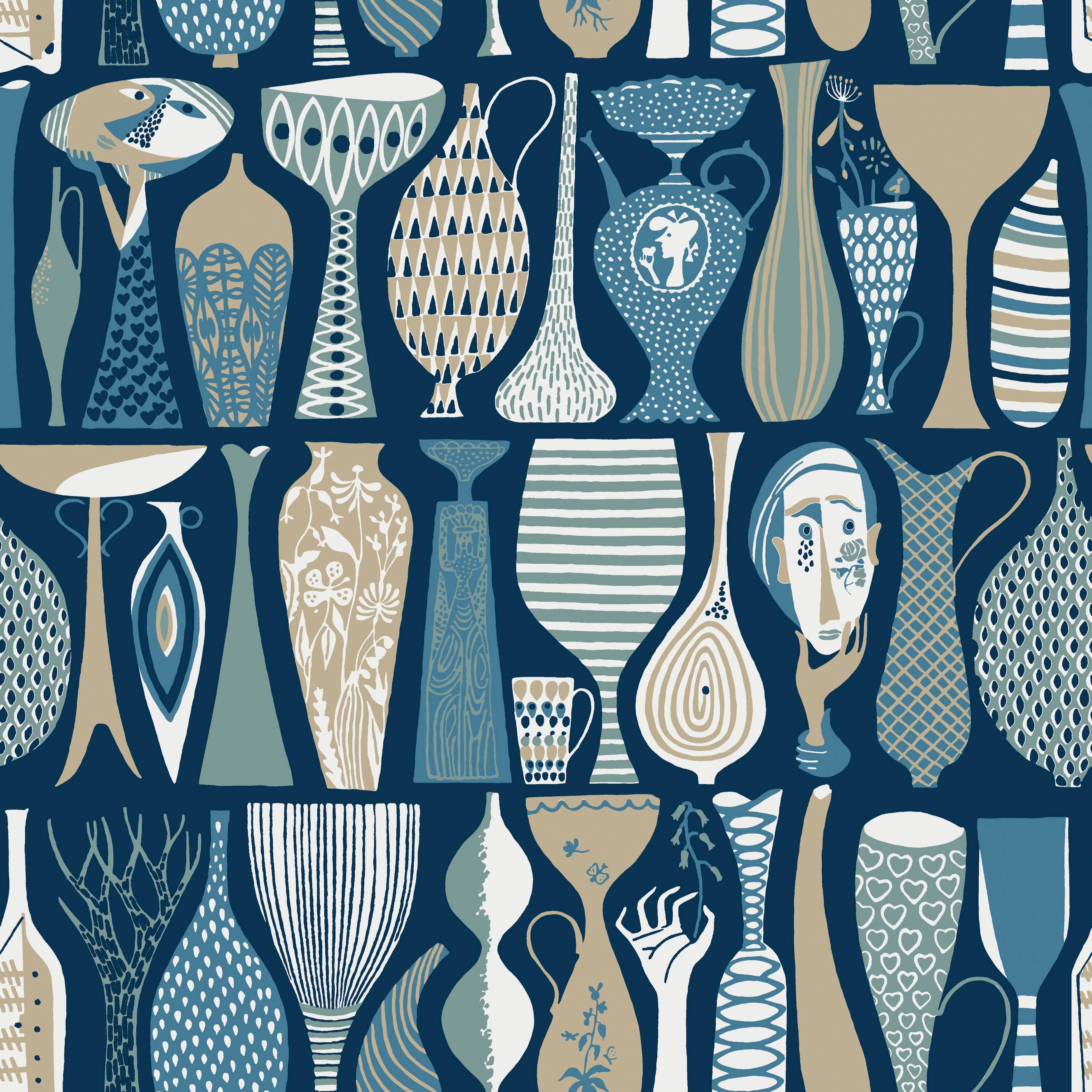 Tapet Pottery v:4106182