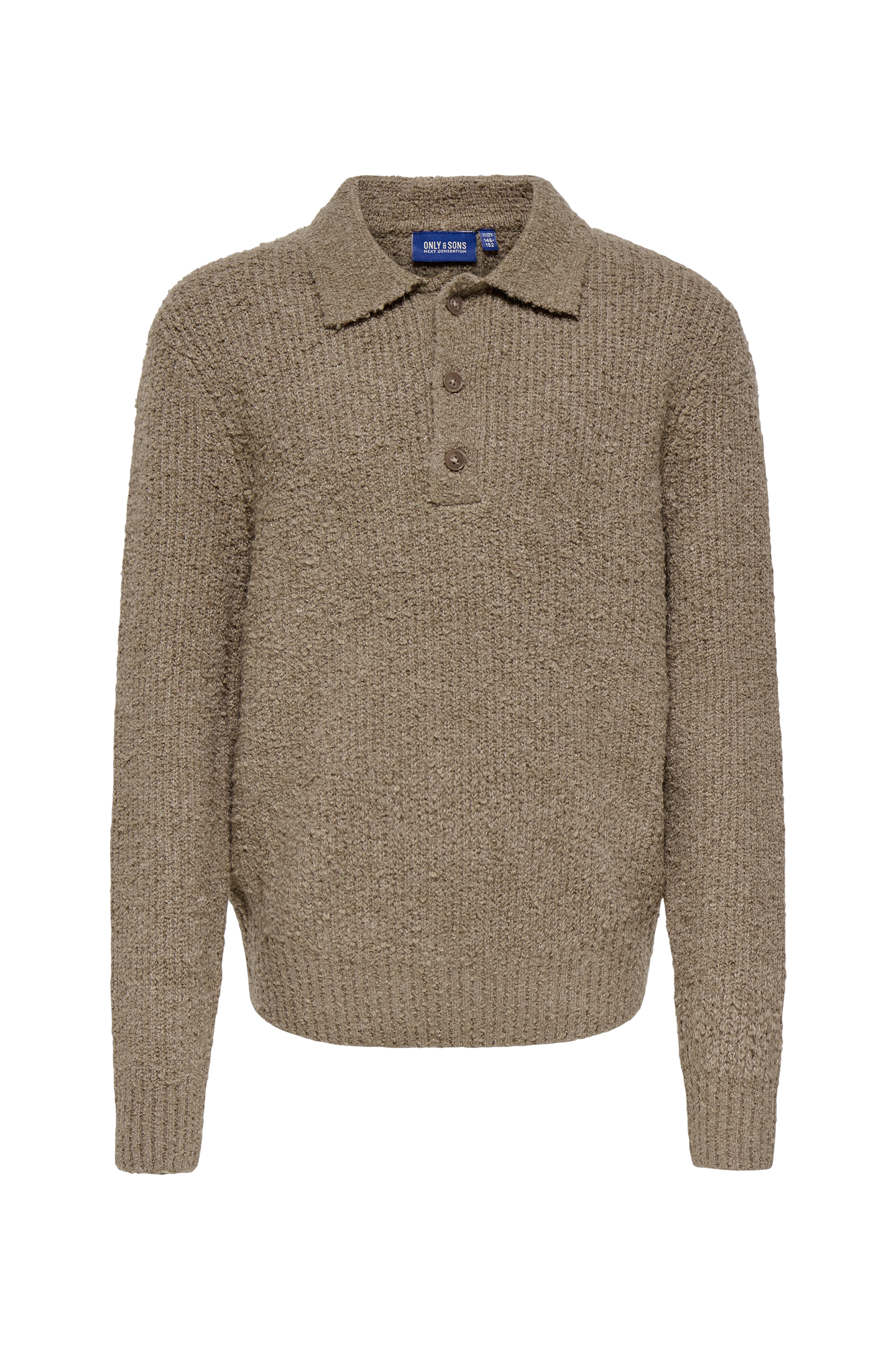 Collegegenser Osjdale Rlx Ls Polo Knit v:5065050