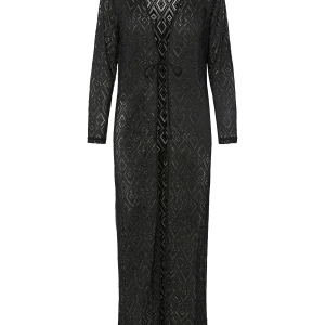 Strandkjole pcVita 7/8 Lace Ankle Kimono v:7729020 Strandkjole pcVita 7/8 Lace Ankle Kimono v:7729020