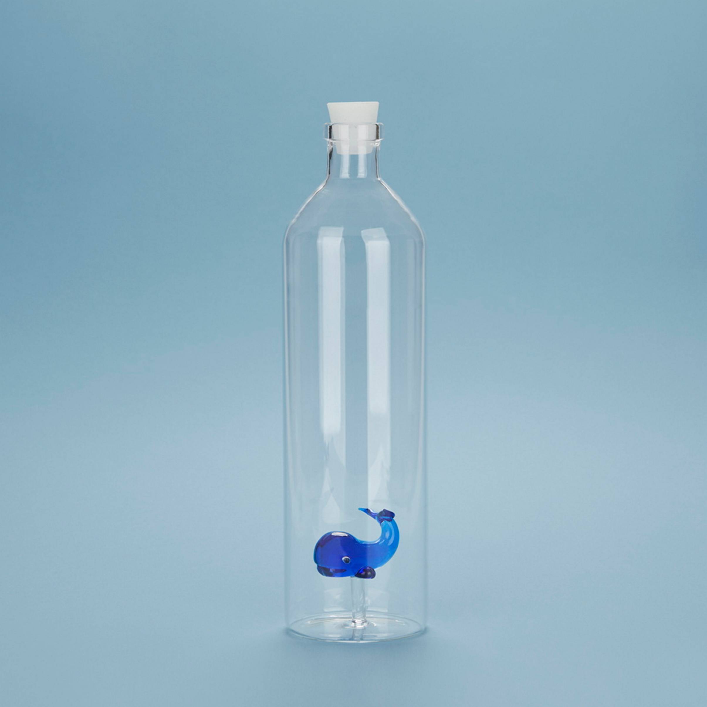 Flaske, Atlantis Blue Whale, 1,2 l, borosilikatglass v:1832037