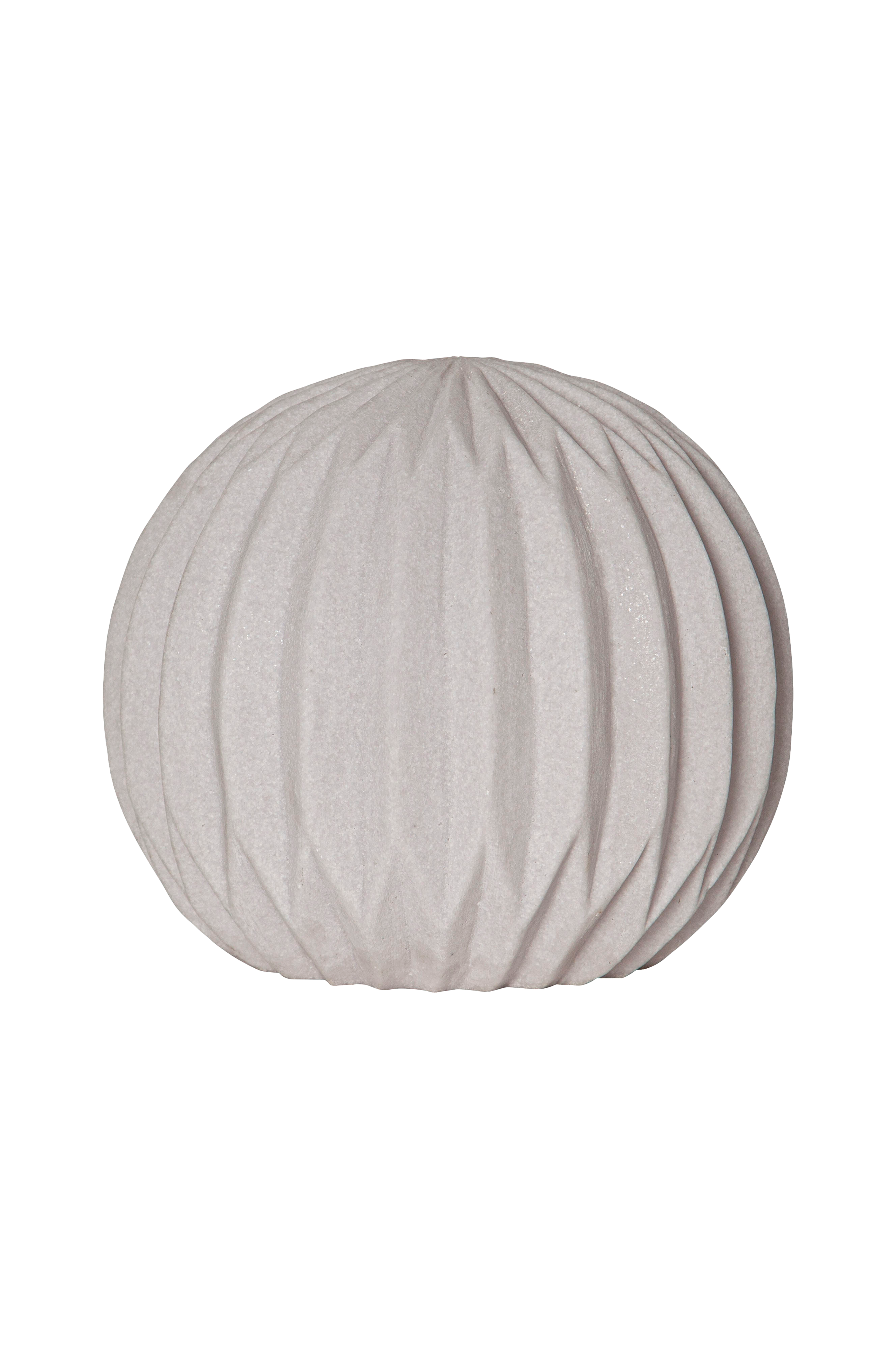 Utendørs dekorasjon Sandy Globe 25 cm v:6344813