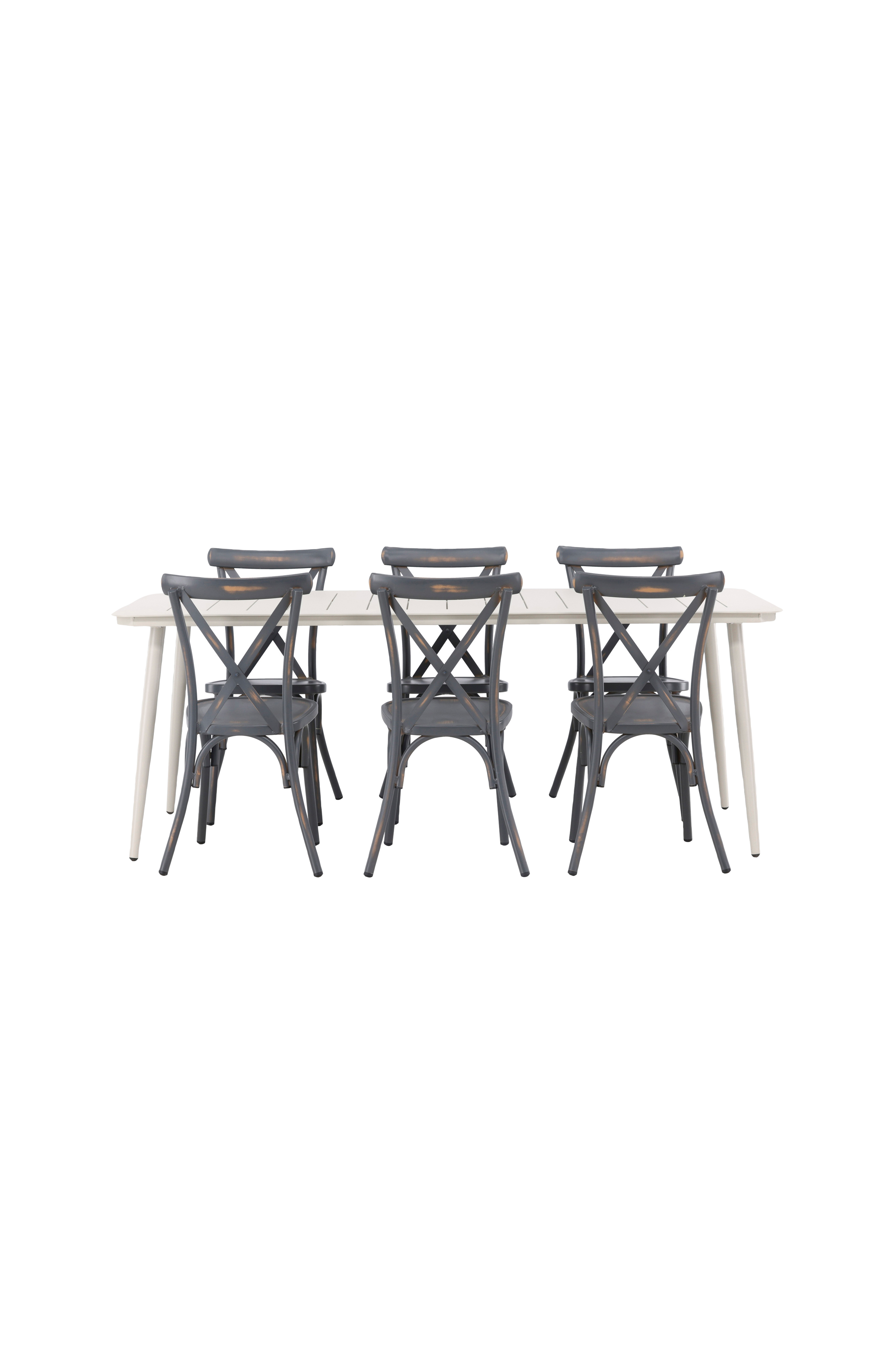Spisegruppe Lina med 6 spisestoler Tablas v:4108286