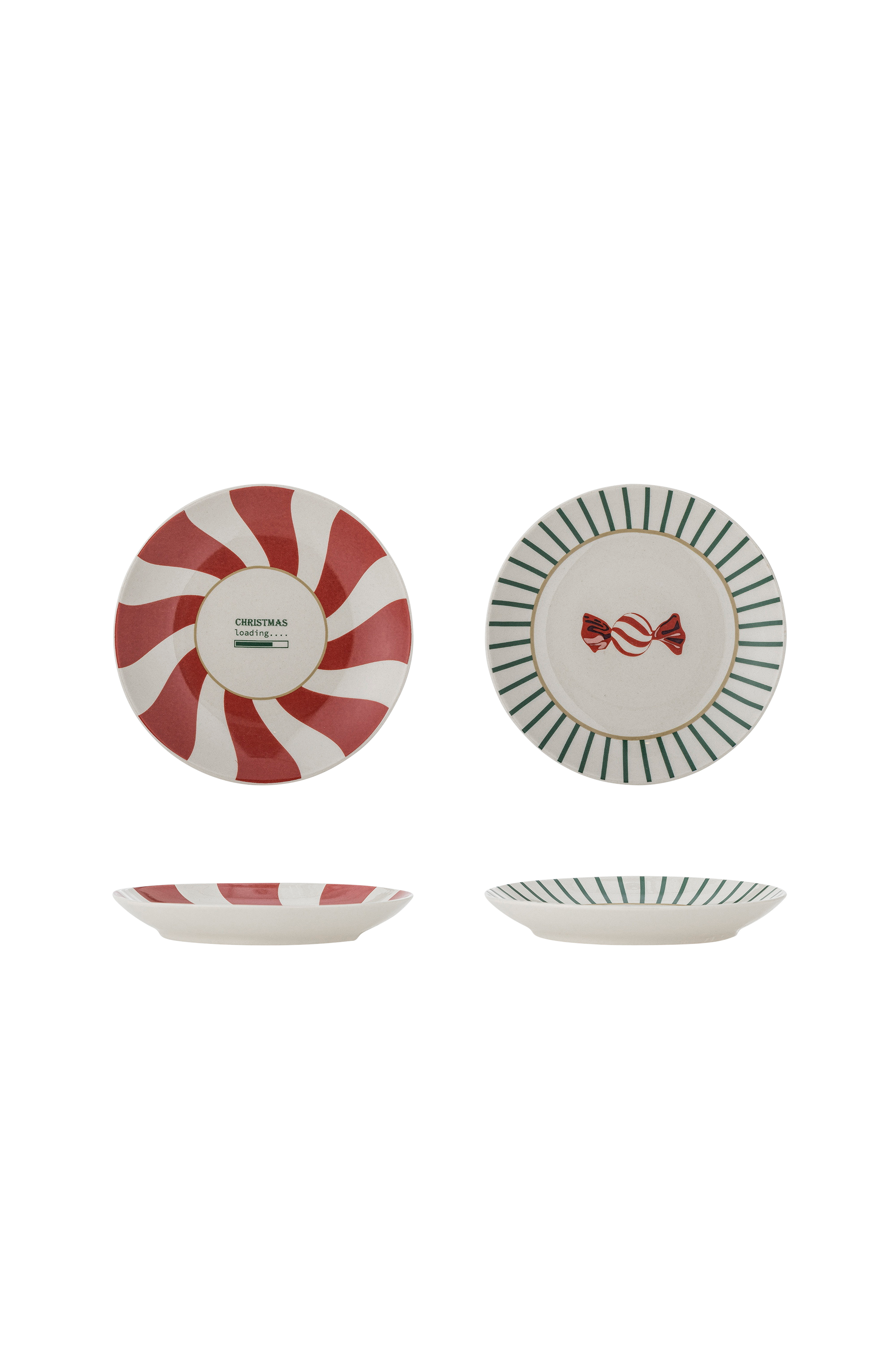Yule Tallerken, Sett med 2 stk. Dia 12,5 cm v:7758371