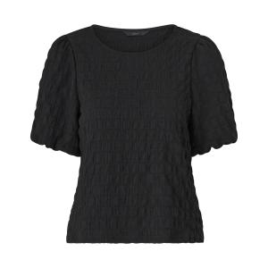 Jerseybluse med ballongermer v:4133519 Jerseybluse med ballongermer v:4133519