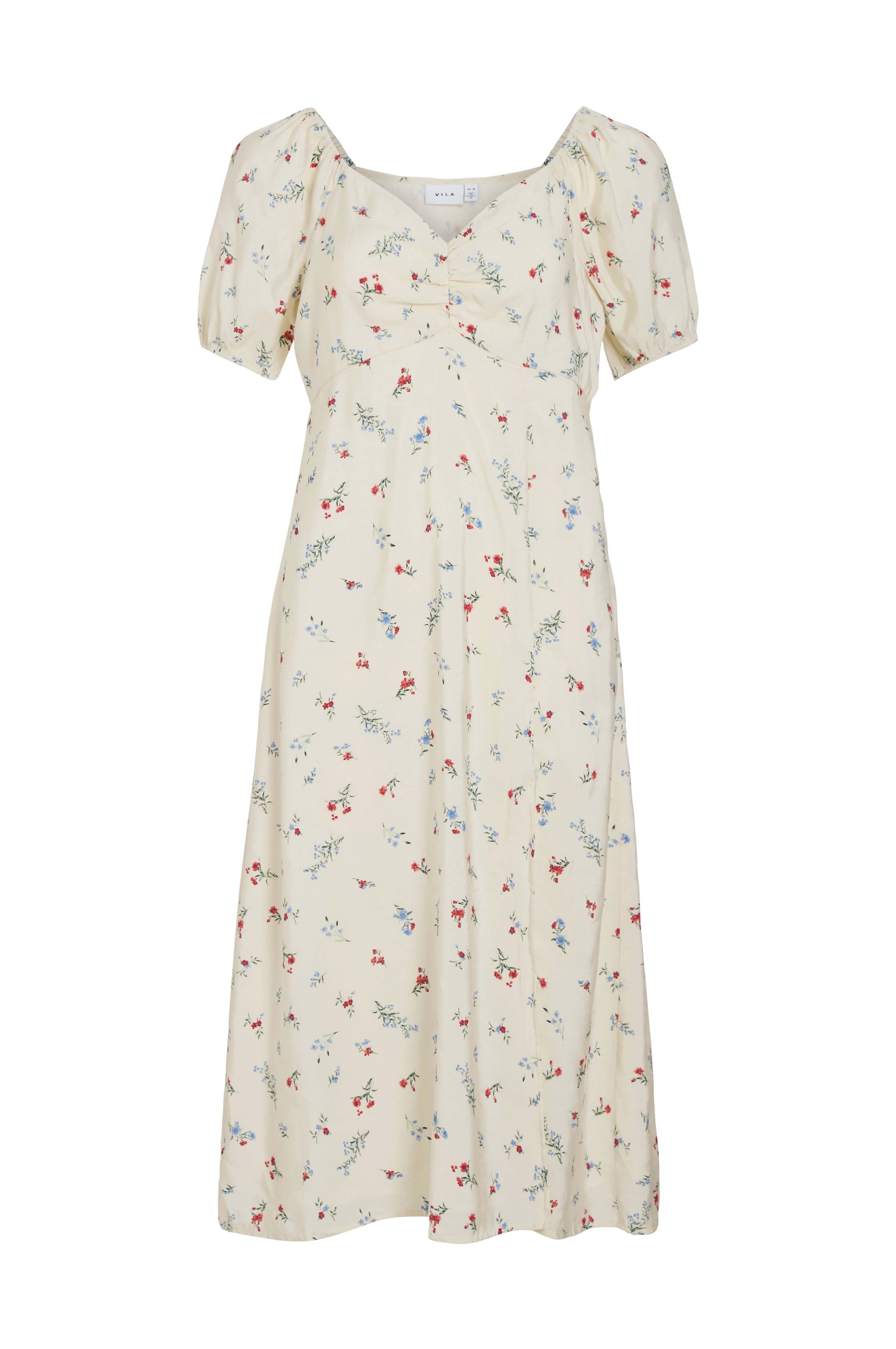 Kjole viHavanne Rima S/S Midi Dress v:3811204