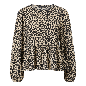 Jerseybluse med ballongermer v:6536250 Jerseybluse med ballongermer v:6536250