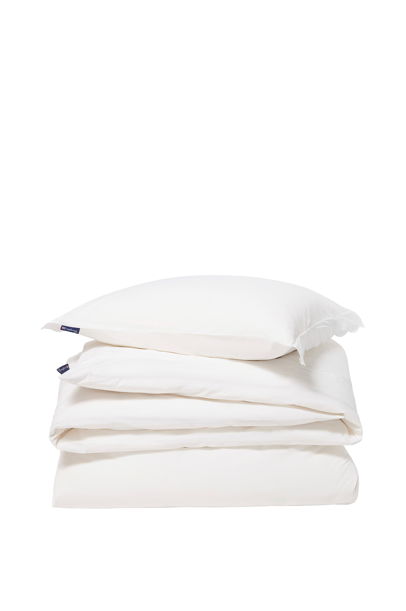 Sengesett Cotton Percale Scallop Wing v:4030913