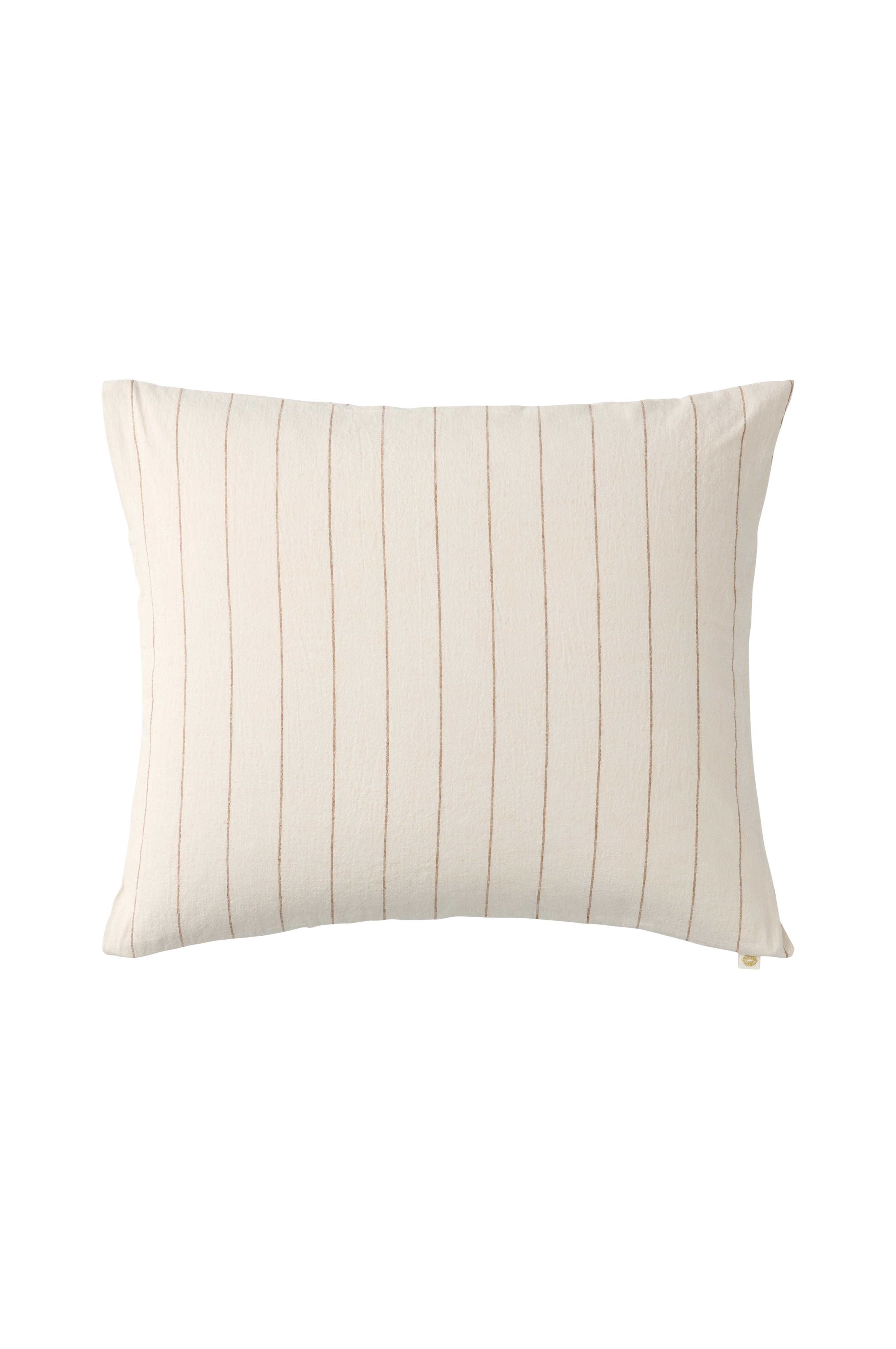Putetrekk Elly Thin Stripe i resirkulert halvlinne v:5481859