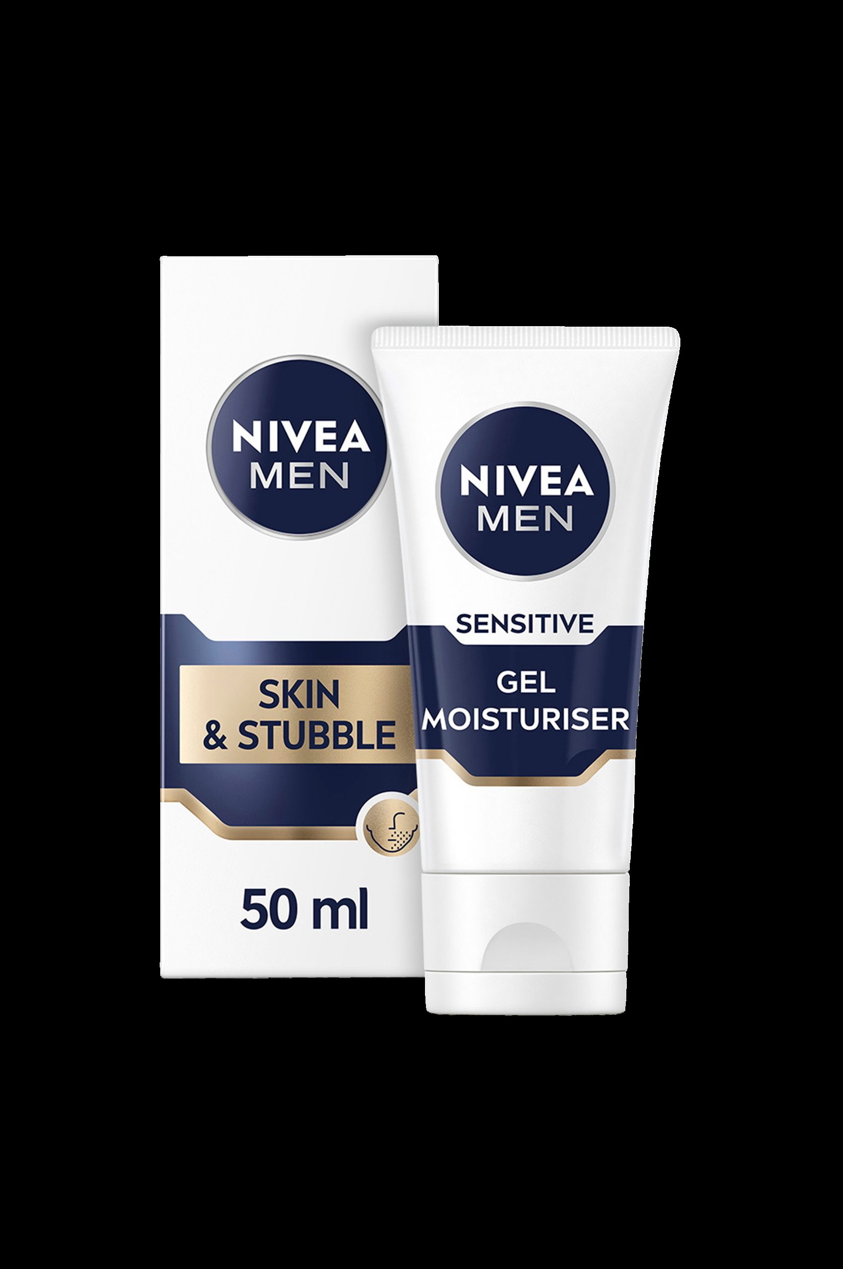 Men Sensitive Skin & Stubble Gel Moisturiser 50 ml v:9492213