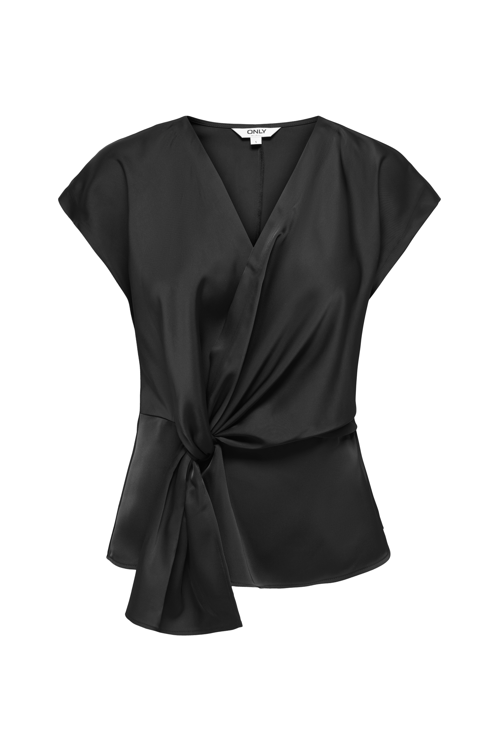 Bluse Onldune S/L Wrap Knot Top Wvn v:3138315