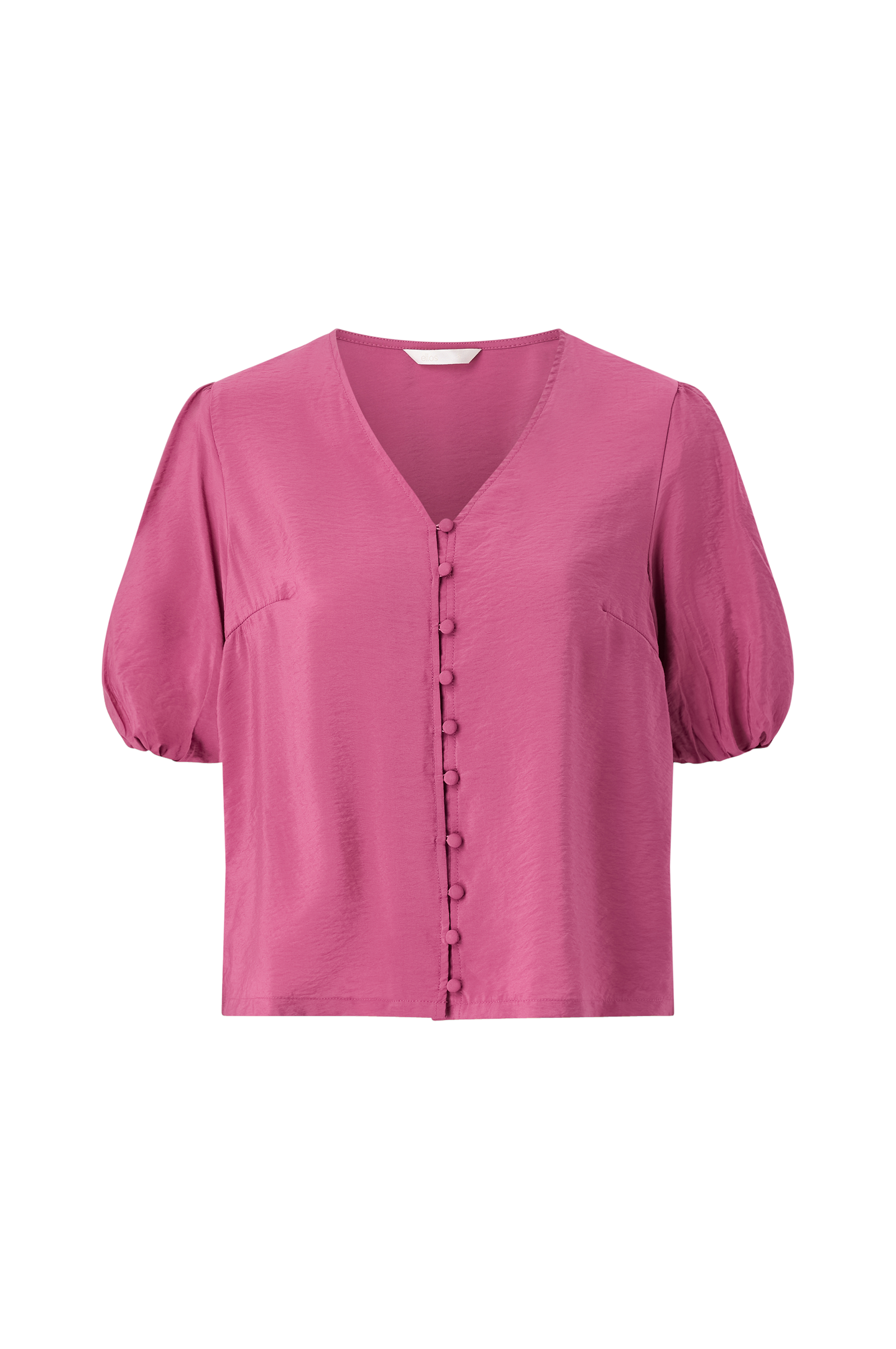 Bluse med puffermer v:3541145