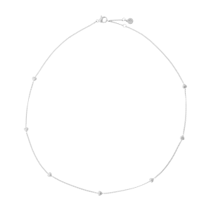 Halskjede Barley Petite Necklace Multi Steel v:2425204