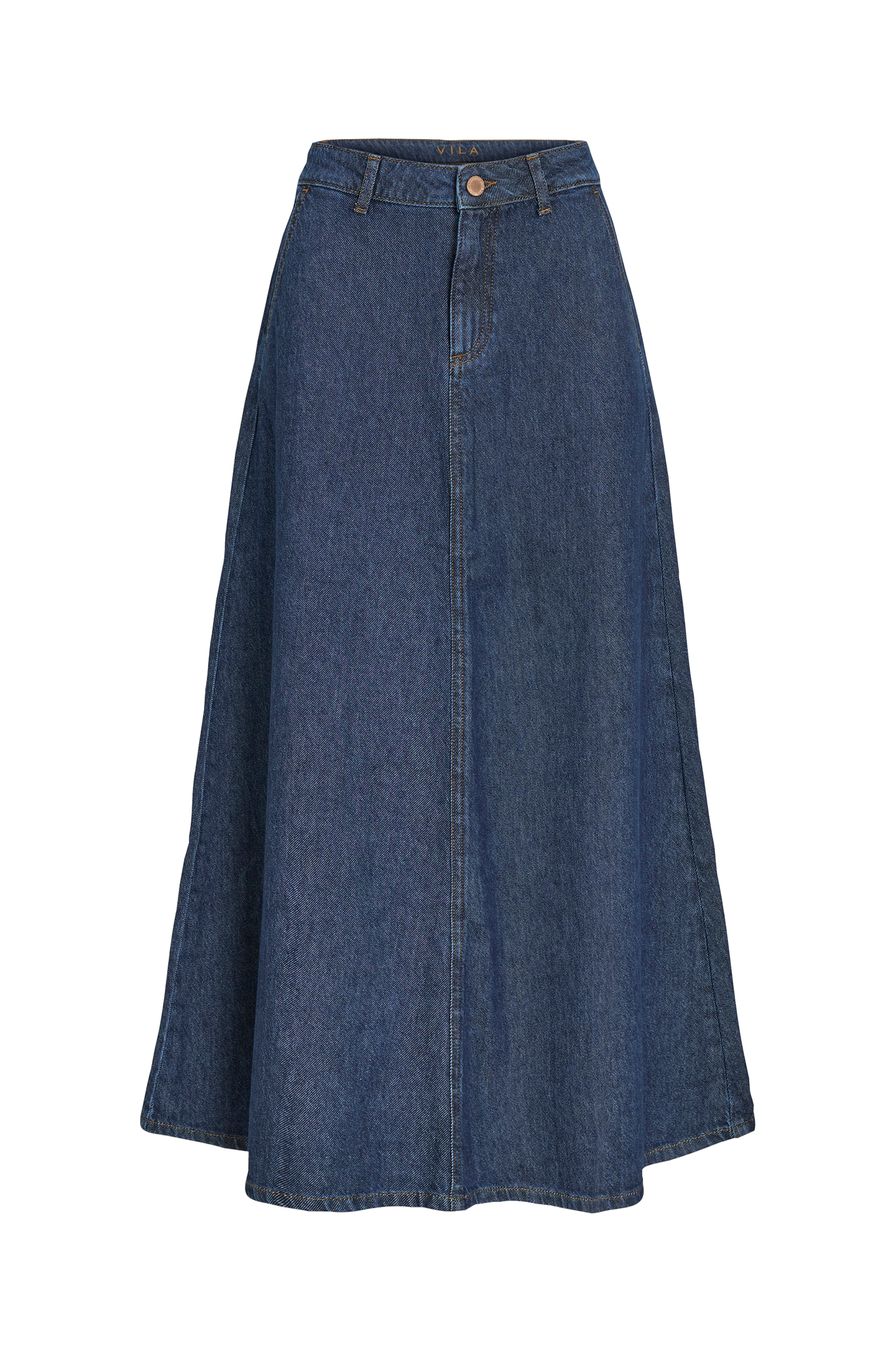 Denim skjørt viPal RW A v:5316426