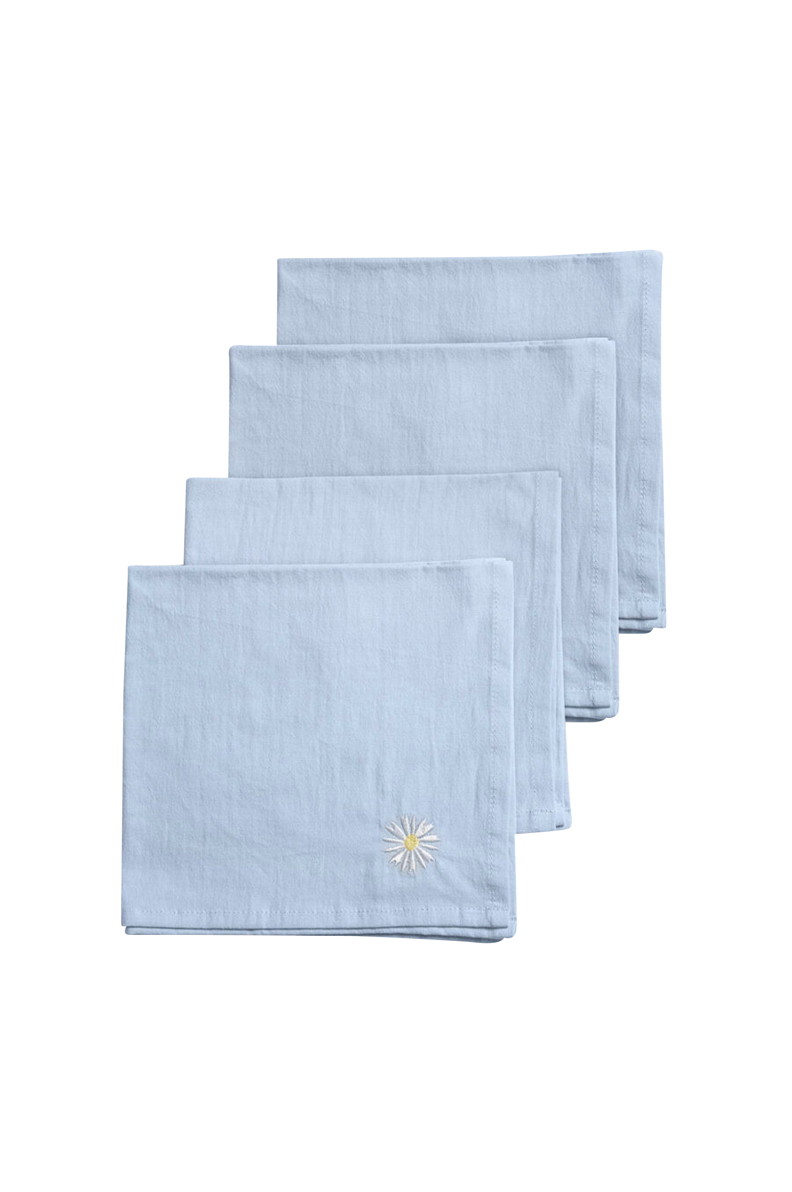 Serviettsett Daisy 4 stk v:1189567
