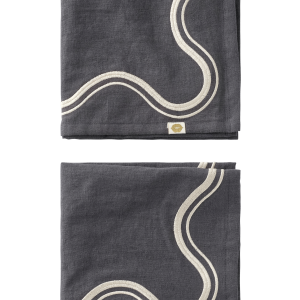 Serviett Elly Scallop i resirkulert halvlinne 2 v:6652893 Serviett Elly Scallop i resirkulert halvlinne 2 v:6652893