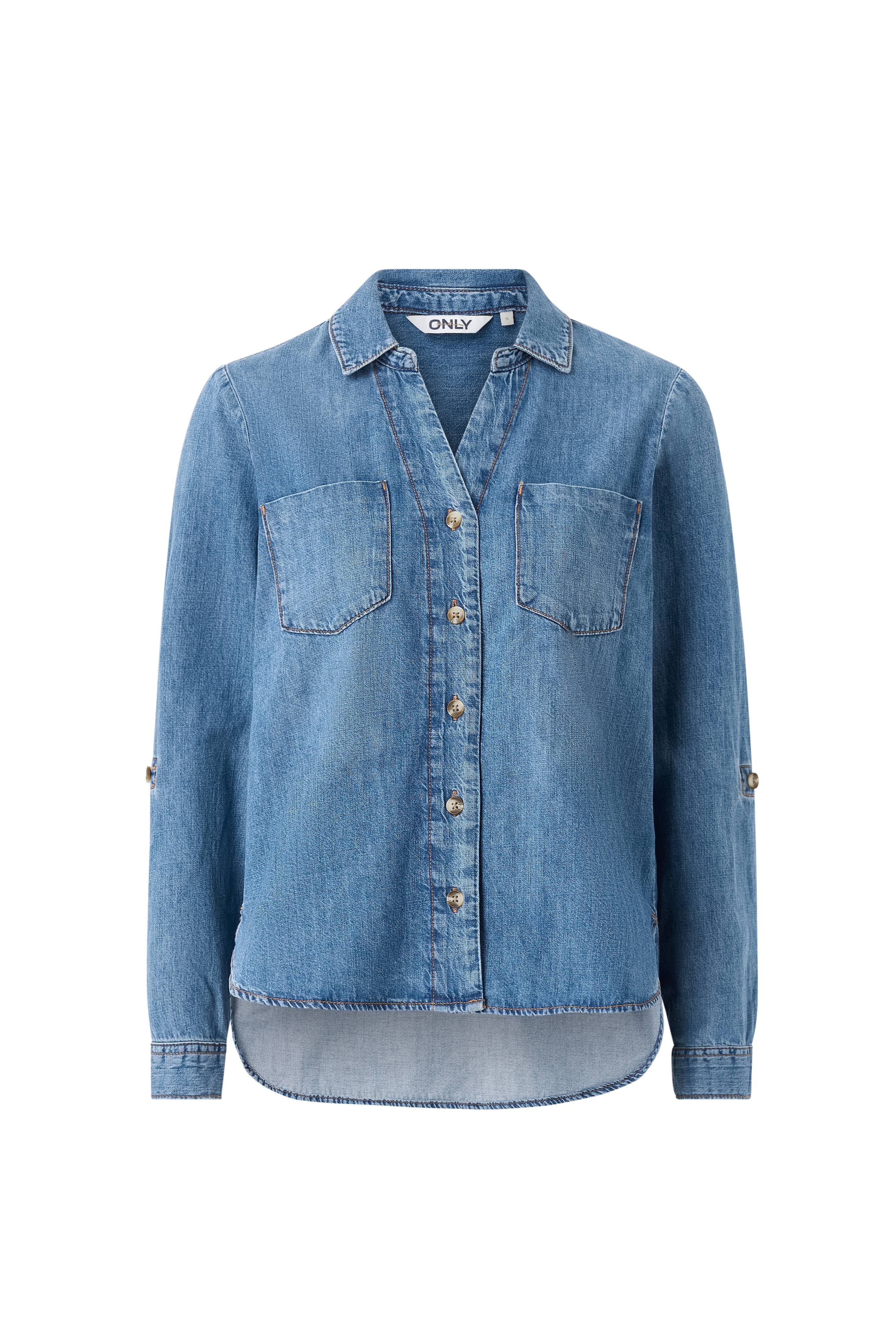 Denimskjorte onlYasmin Shirt L/S v:818239