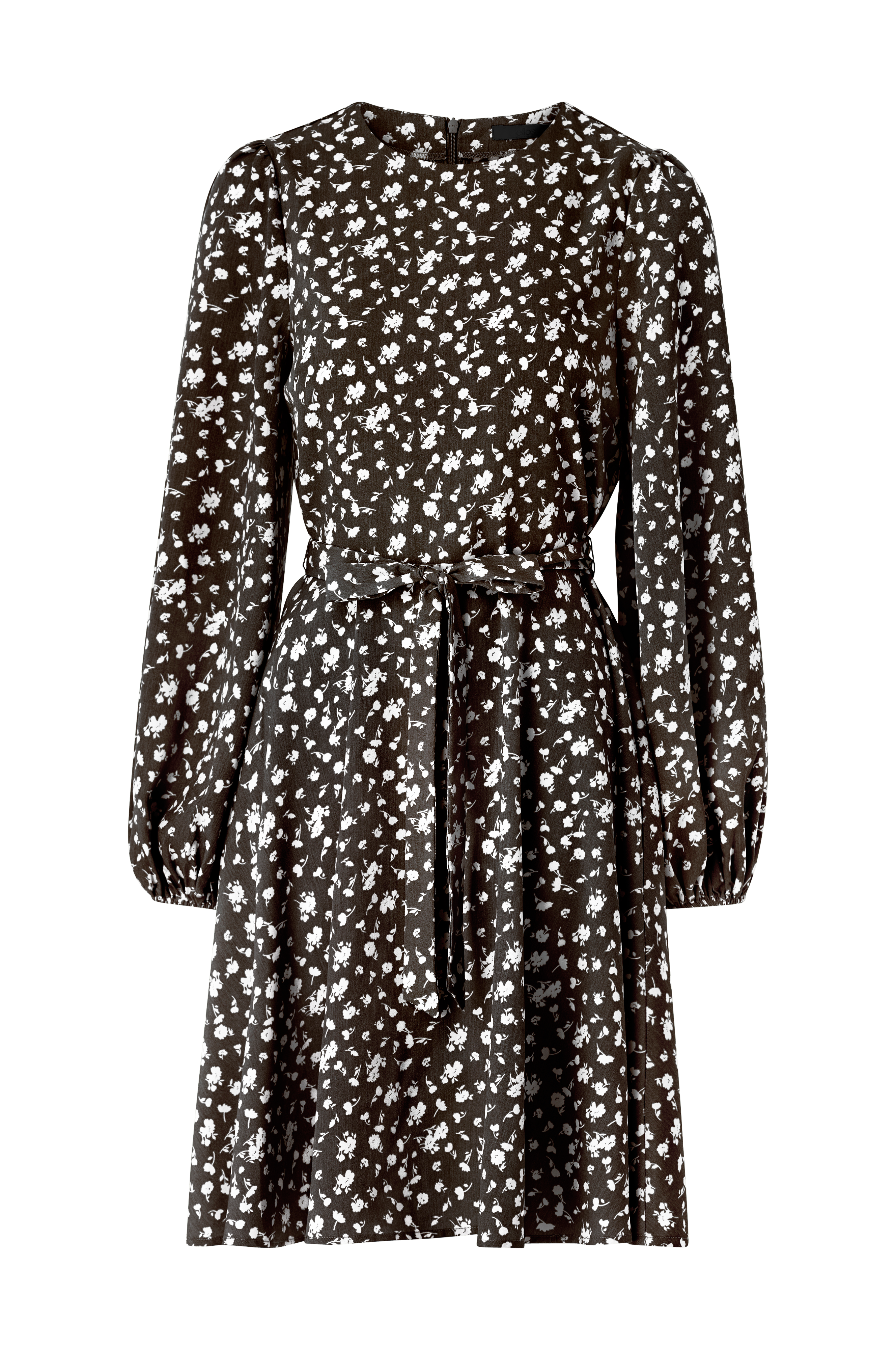 Kjole med slips v:3153802