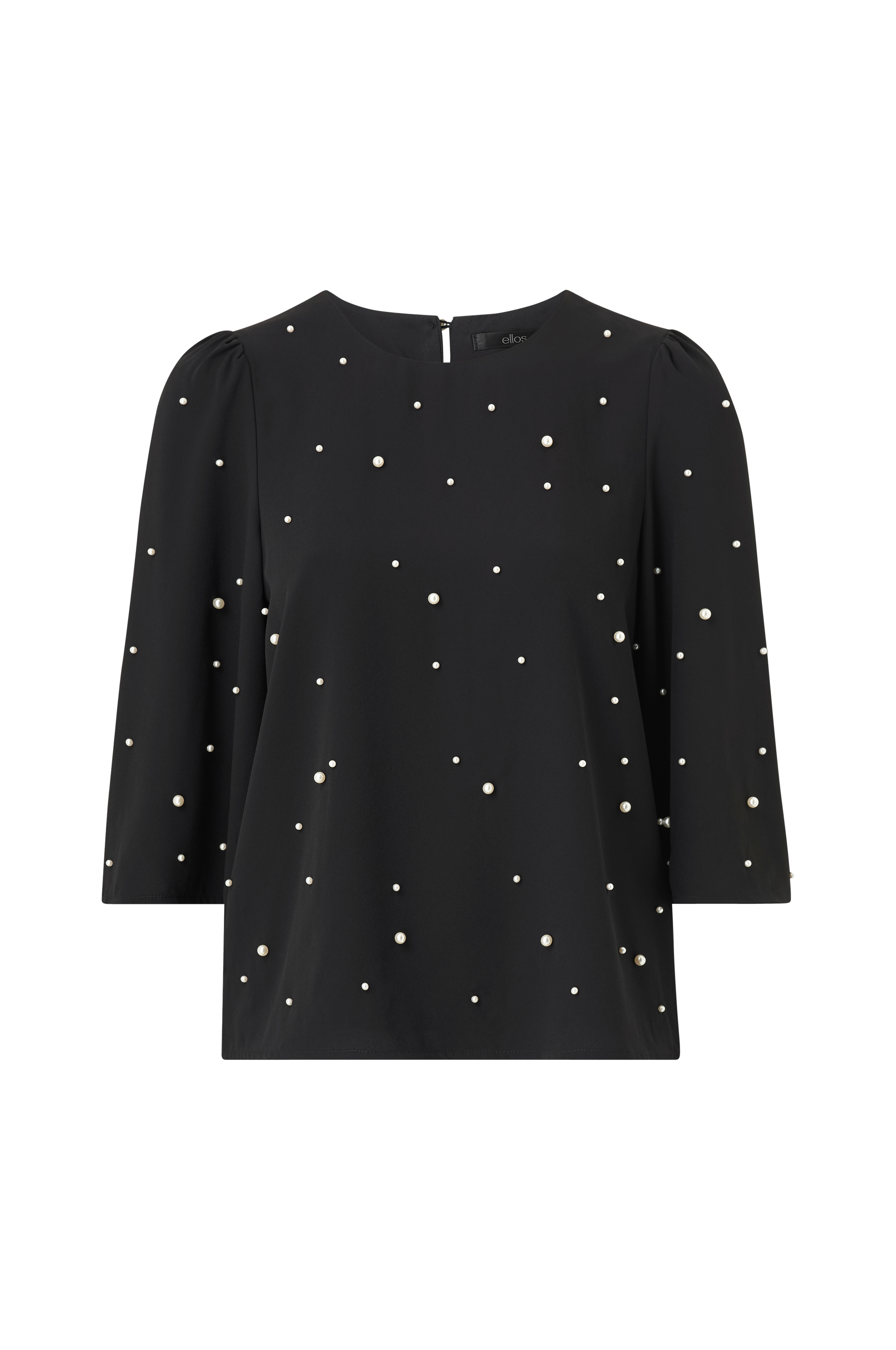 Bluse med perler v:7675586