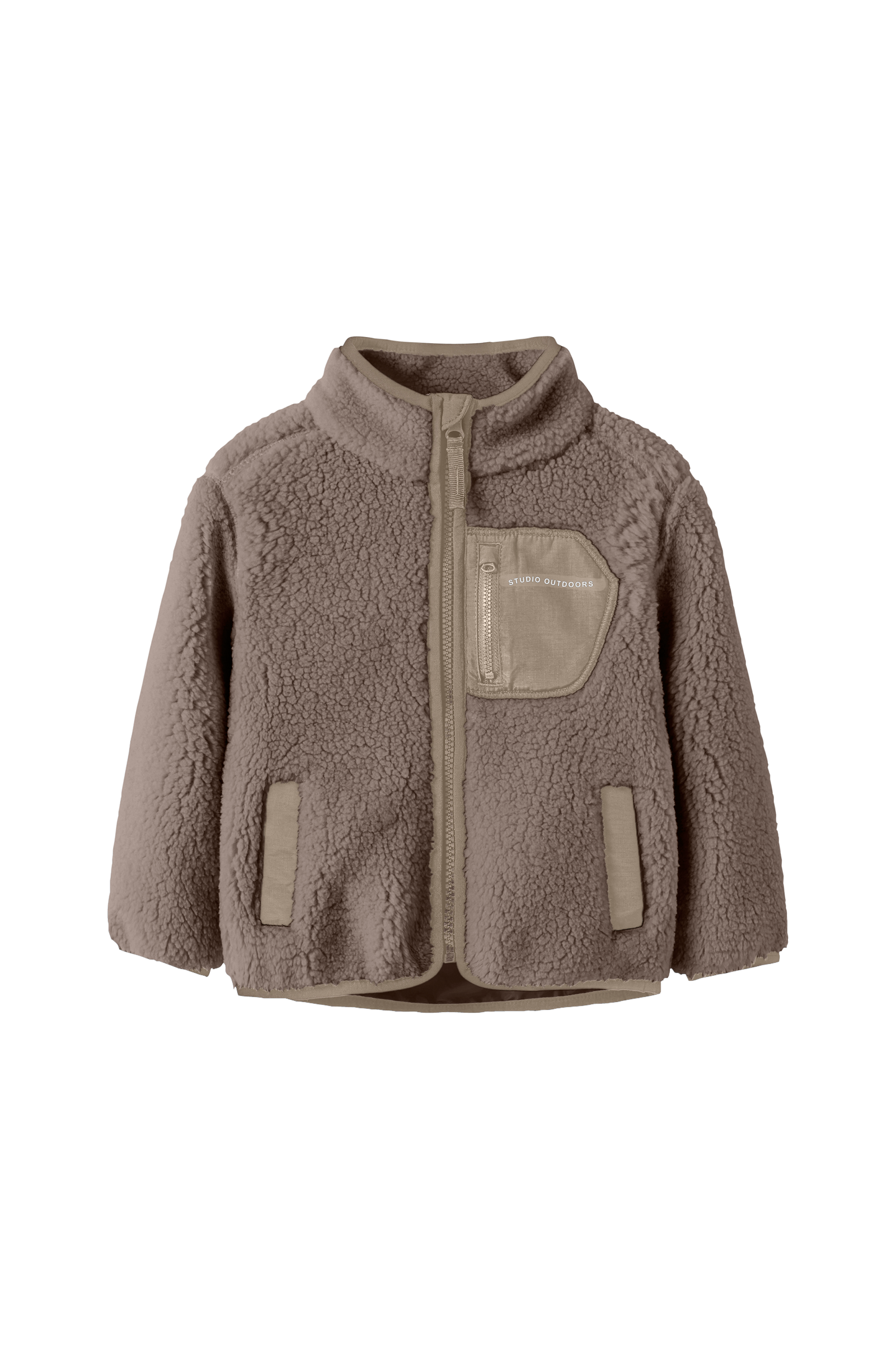 Fleecejakke Nmnmattia Sherpa Jacket Pb1 v:4367054