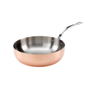 Sautépanne i kobber 24 cm v:9633496 Sautépanne i kobber 24 cm v:9633496