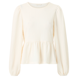 Jerseybluse med ballongermer v:6521999 Jerseybluse med ballongermer v:6521999