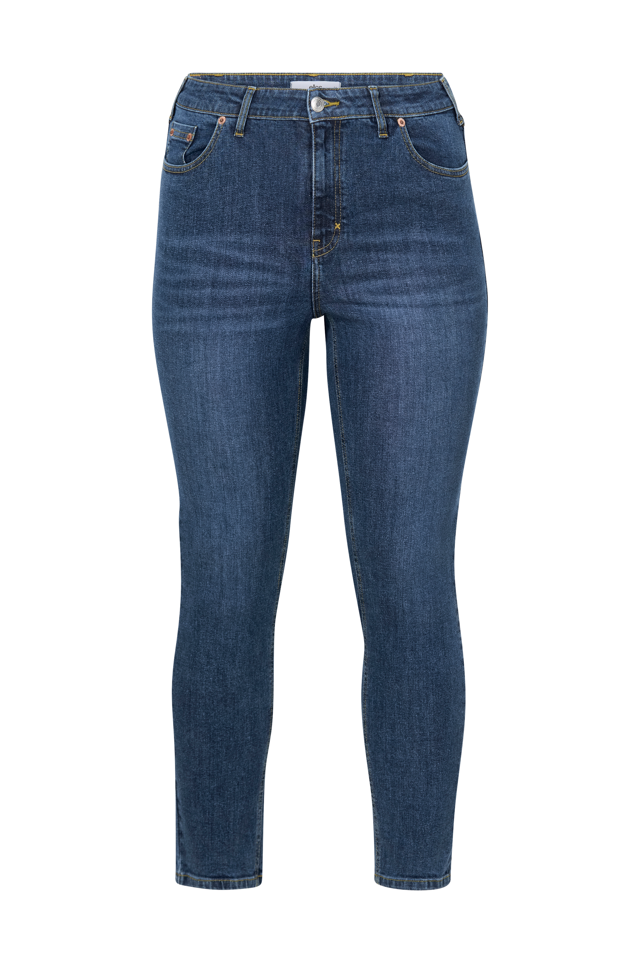 Rette jeans med høy midje v:5142355