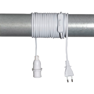 Kabel for julestjerner 5m med bryter v:8415640 Kabel for julestjerner 5m med bryter v:8415640