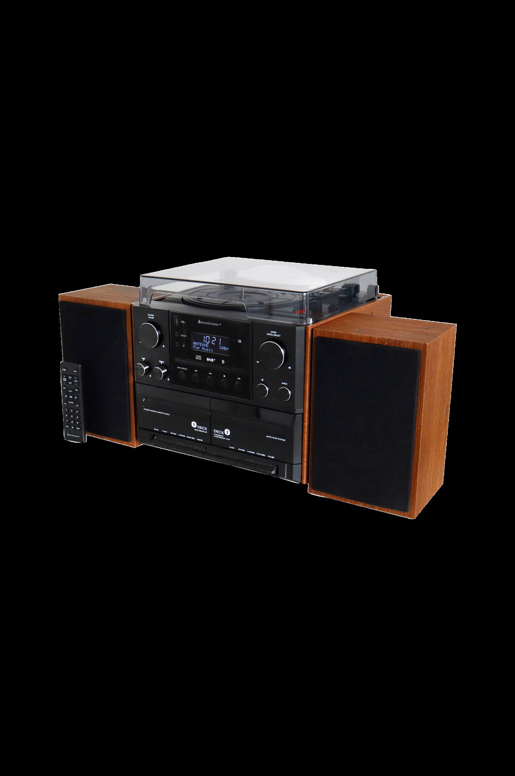 Stereo Music Centre Mcd5600 With Dab+/fm Radio, Cd/mp3, Turntable, Double Cassette, Usb, Bluetooth v:3182222