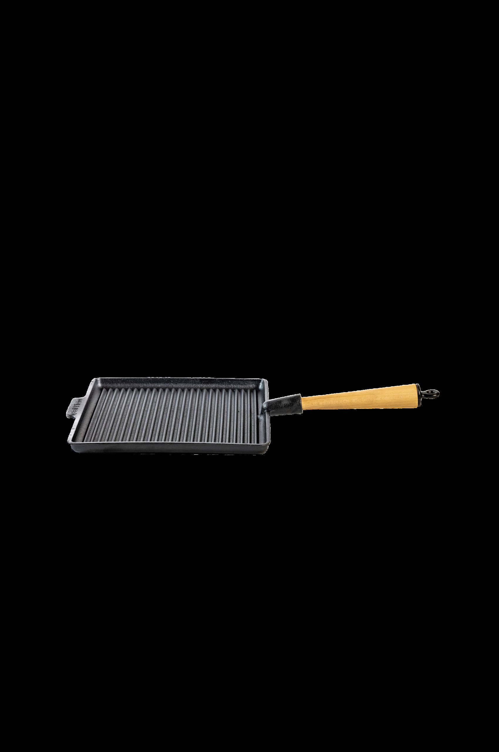 Grillpanne i støpejern 28x28 cm v:2902607