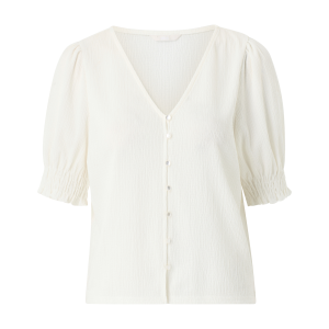 Jerseybluse med puffermer v:2745005 Jerseybluse med puffermer v:2745005