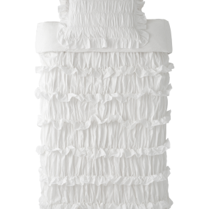 Dynetrekk Juliette Elastic Frill i vasket bomull 2 deler v:552925 Dynetrekk Juliette Elastic Frill i vasket bomull 2 deler v:552925