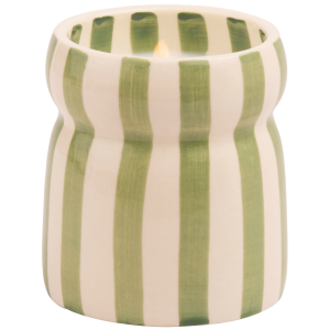 Cabana Duftlys Rust Striped Ceramic v:6437389 Cabana Duftlys Rust Striped Ceramic v:6437389