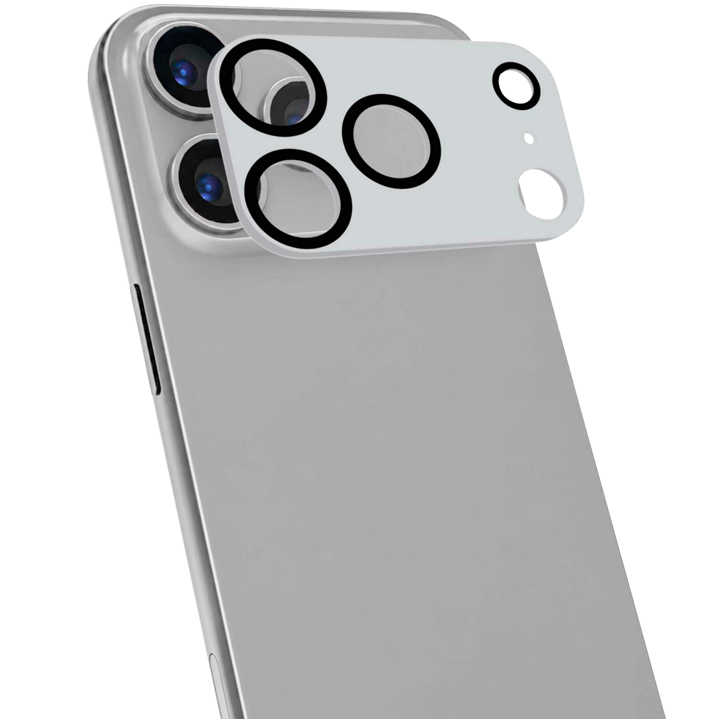 Kamerabeskyttelse CameraPro iPhone 18 Pro/17 Pro Silver v:684700 Kamerabeskyttelse CameraPro iPhone 18 Pro/17 Pro Silver v:684700