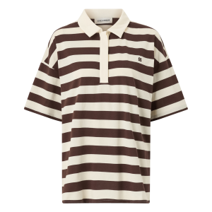 Pologenser PilSW Oversize Striped Polo Shirt v:9621384