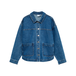 Skjortejakke vmJamie LS Denim Shacket Mix GA Noo v:7359480 Skjortejakke vmJamie LS Denim Shacket Mix GA Noo v:7359480