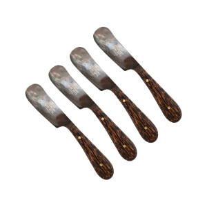 Coconut Wood Sett med fire smørkniver/spredere v:7744849 Coconut Wood Sett med fire smørkniver/spredere v:7744849