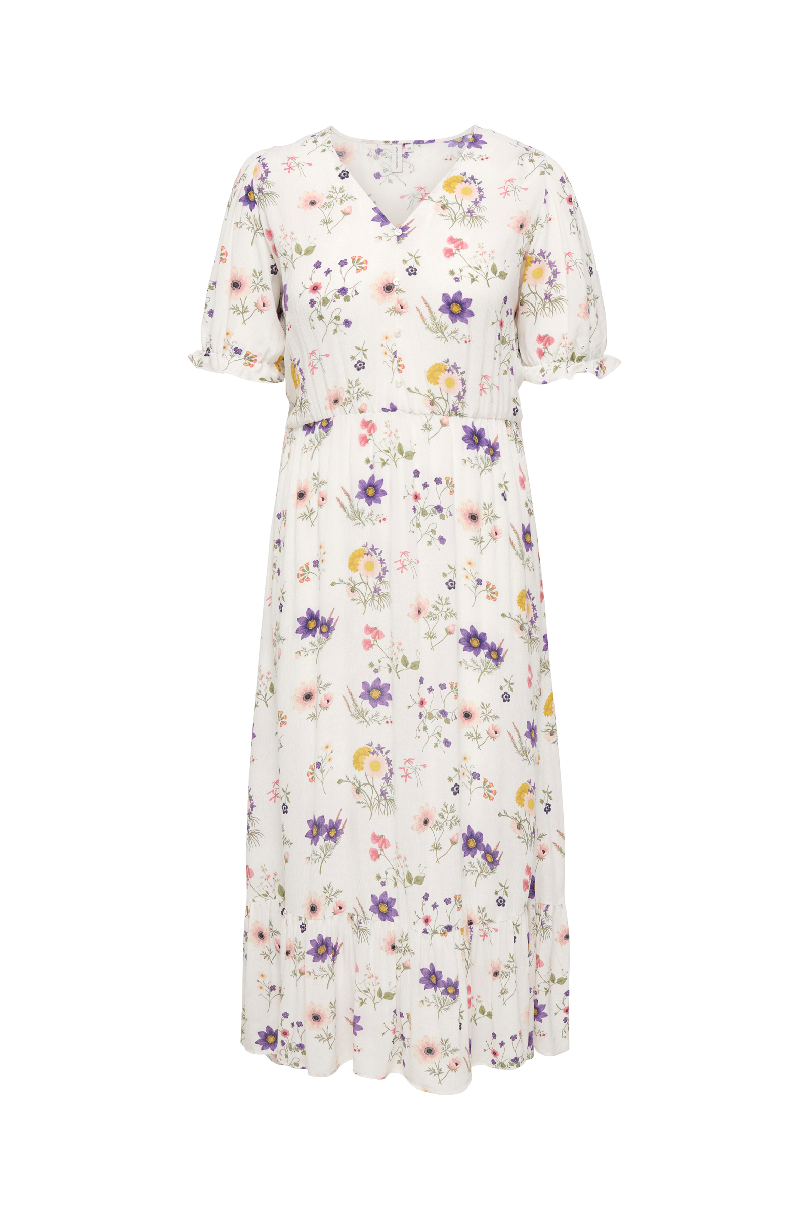 Maxikjole carChianti S/S Long Dress Wvn v:4558776