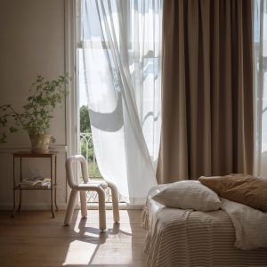 Mørkleggende hotellgardin, dobbel bredde v:3855610 Mørkleggende hotellgardin, dobbel bredde v:3855610