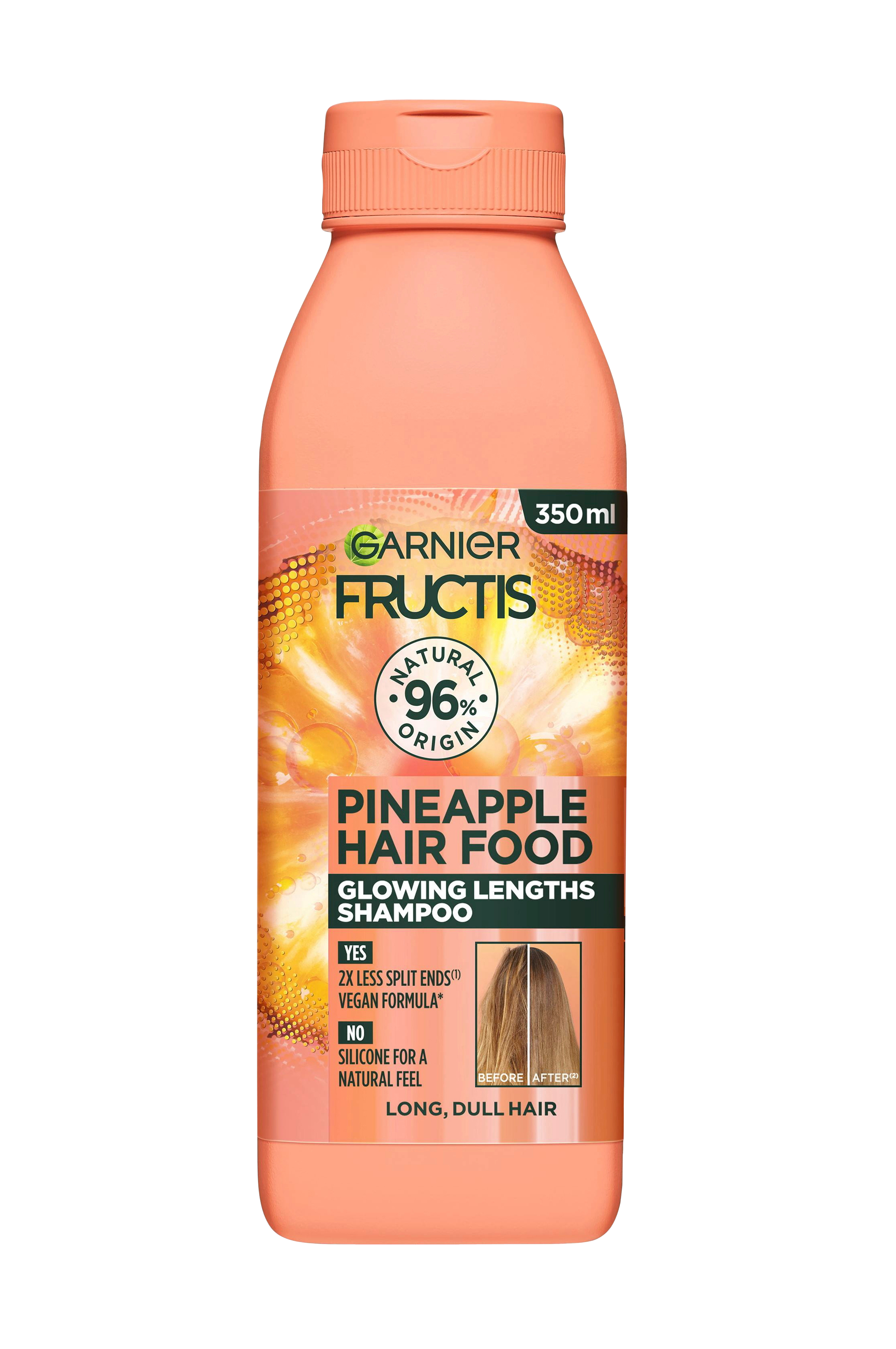Fructis Hair Food Pineapple Shampoo For Dull Hair 350 Ml v:4454459