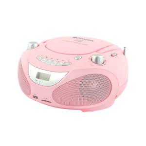 Boombox CD/Radio/MP3/USB Pink ABB200P v:3982495 Boombox CD/Radio/MP3/USB Pink ABB200P v:3982495