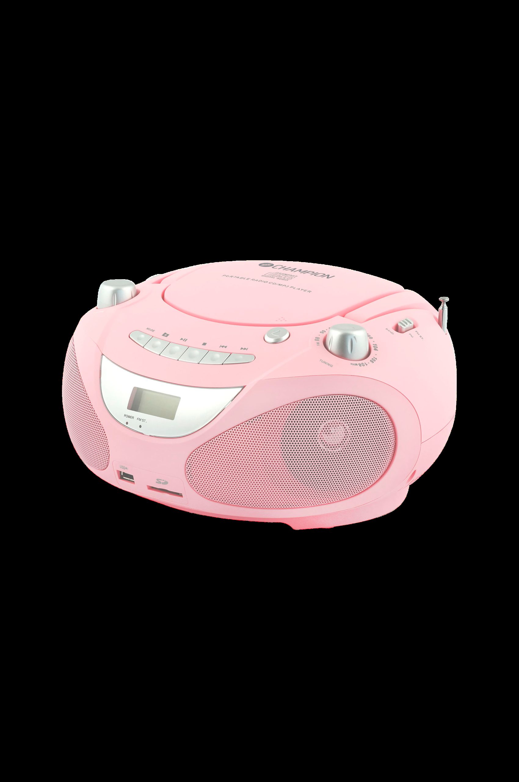 Boombox CD/Radio/MP3/USB Pink ABB200P v:3982495