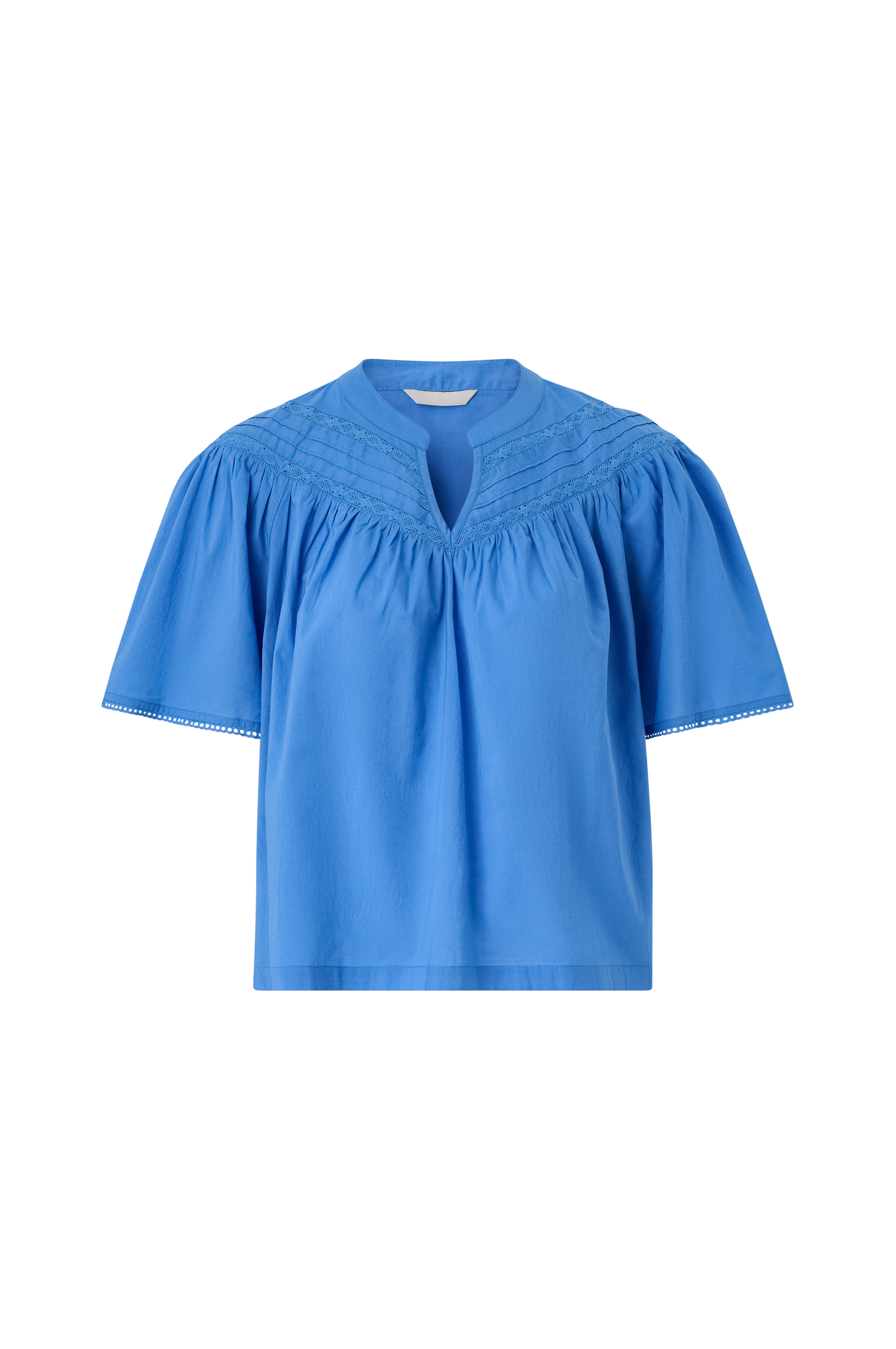 Bluse med blondedetaljer v:9917225