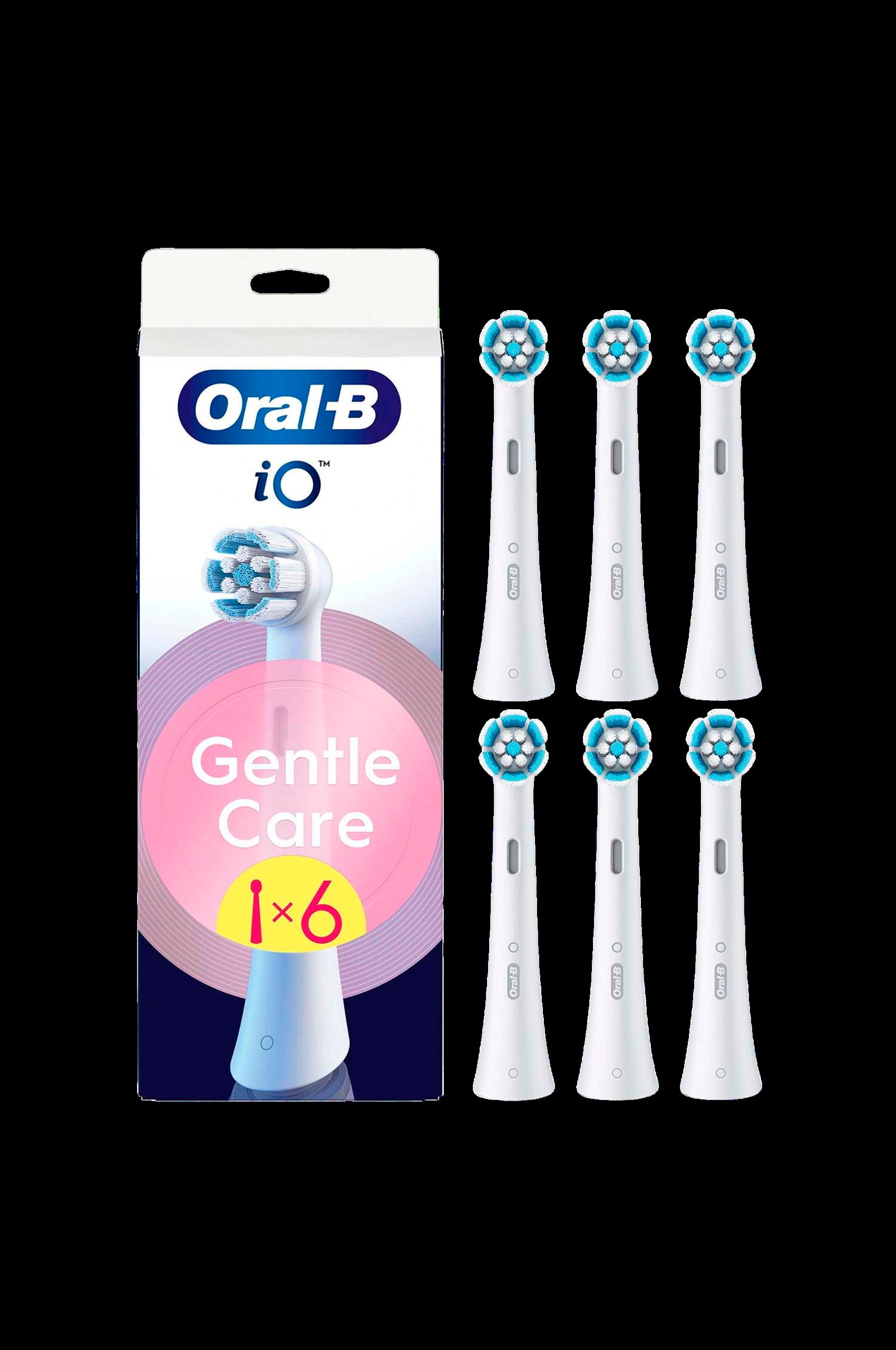 Børstehode iO Gentle Care White 6 v:4080578