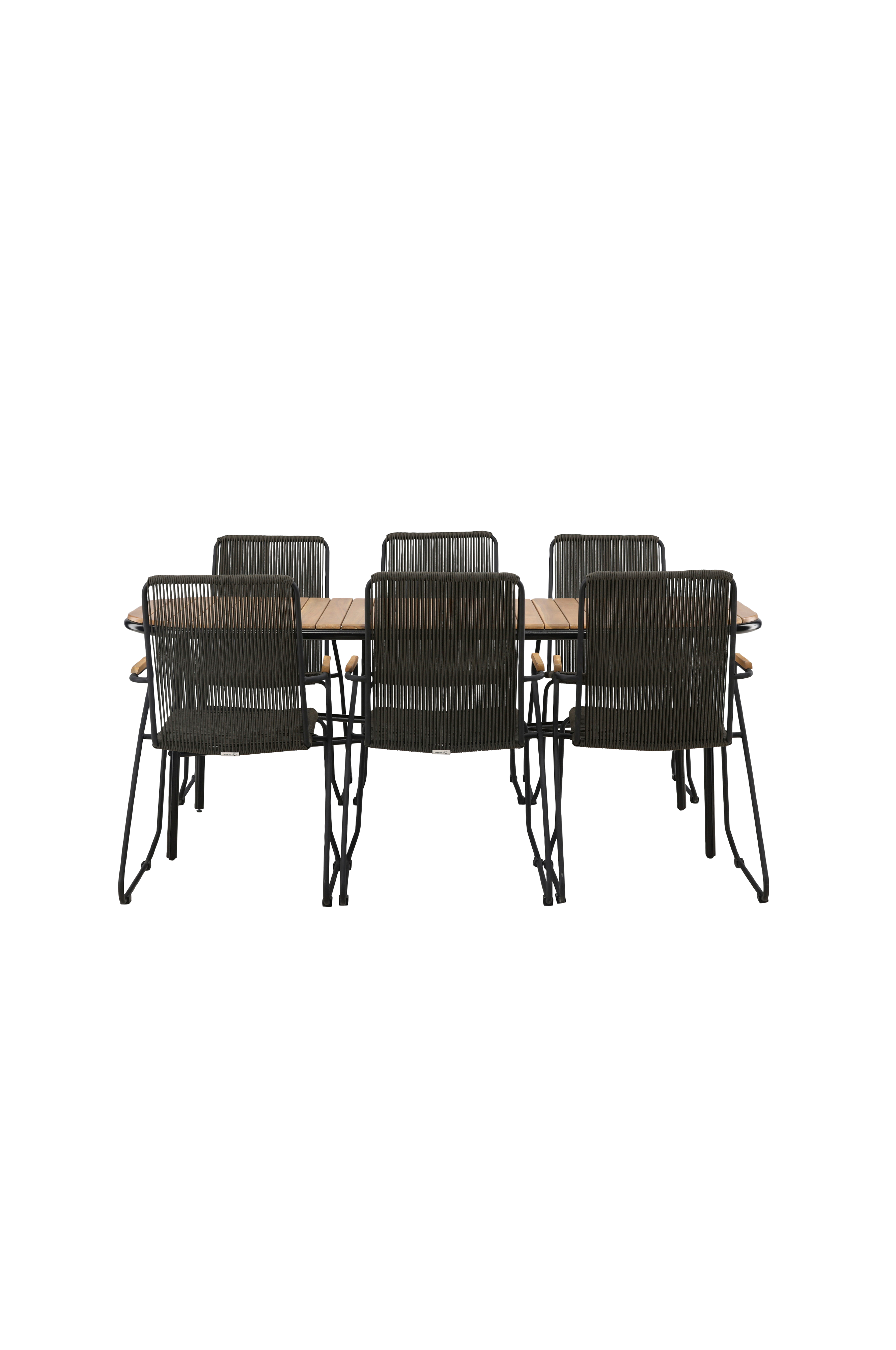 Spisegruppe Holmbeck med 6 spisestoler Bois v:9484113