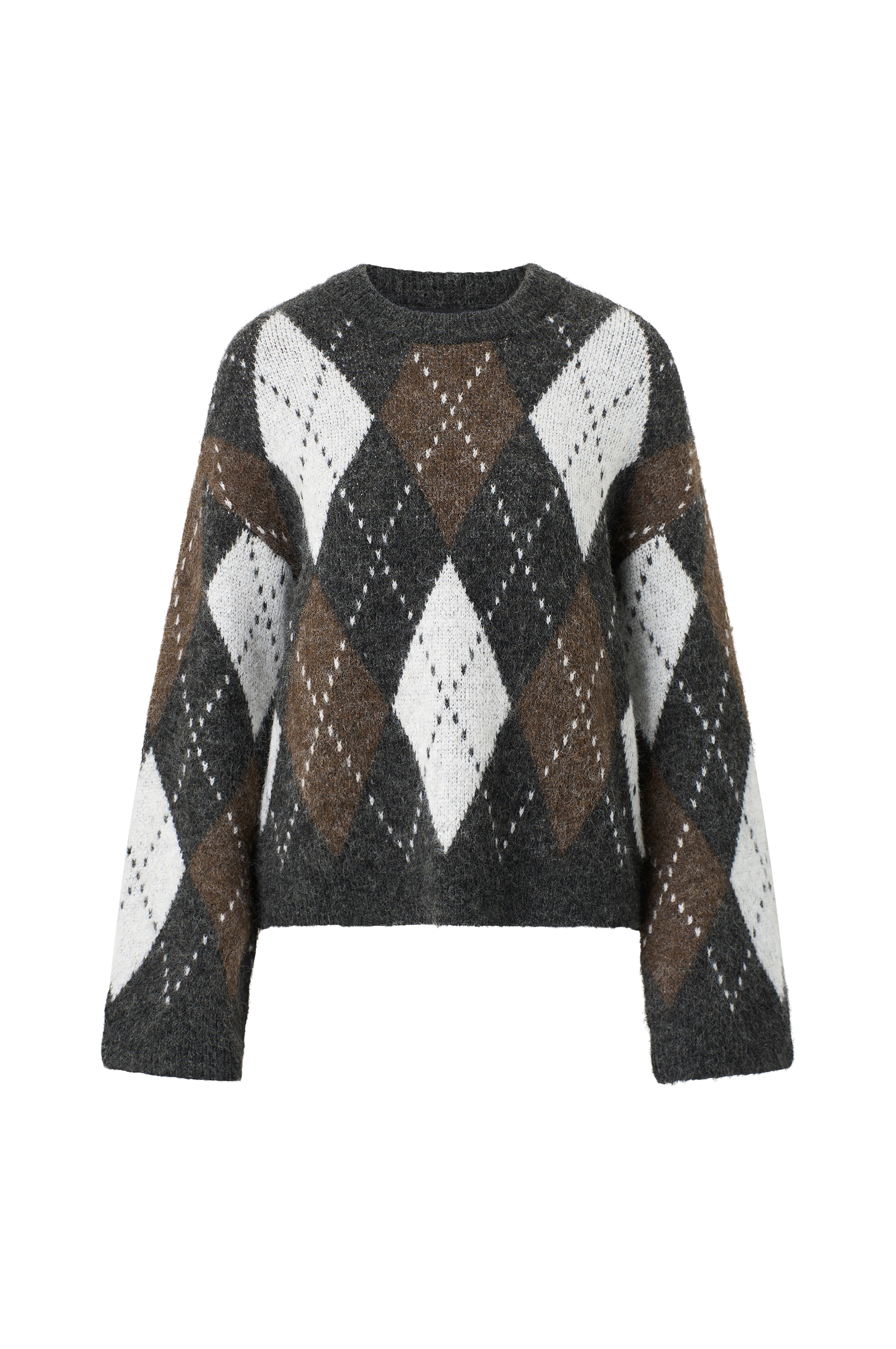 Pullover med brede ermer v:5953460