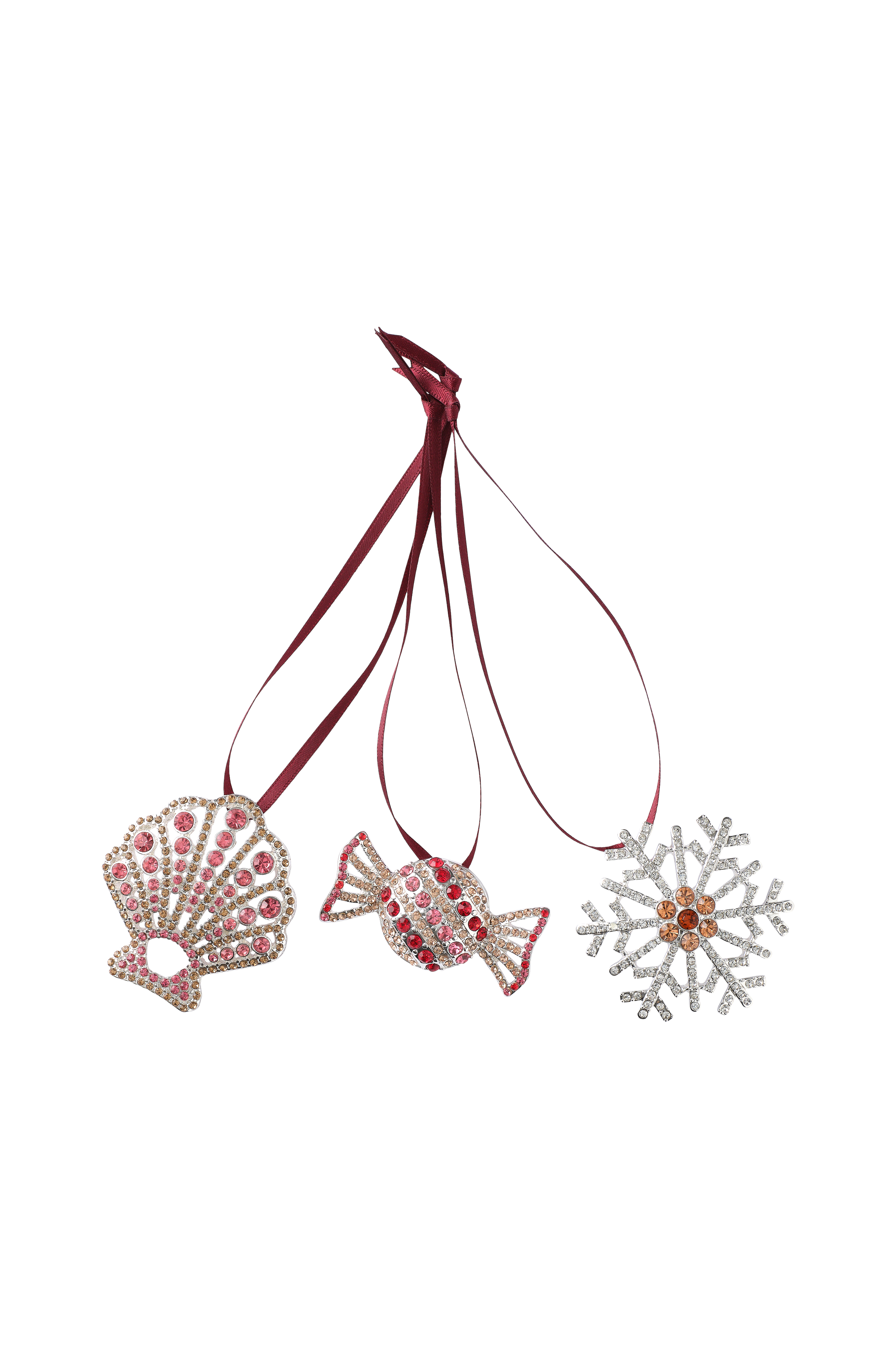 Juletreanheng Star, Shell, Caramel 3 forskjellige v:1818739